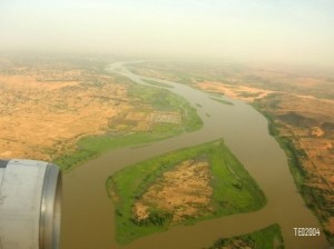 survol du fleuve Niger