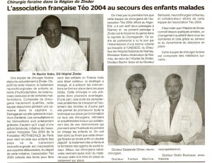 l'Union - octobre 07 - Niamey 